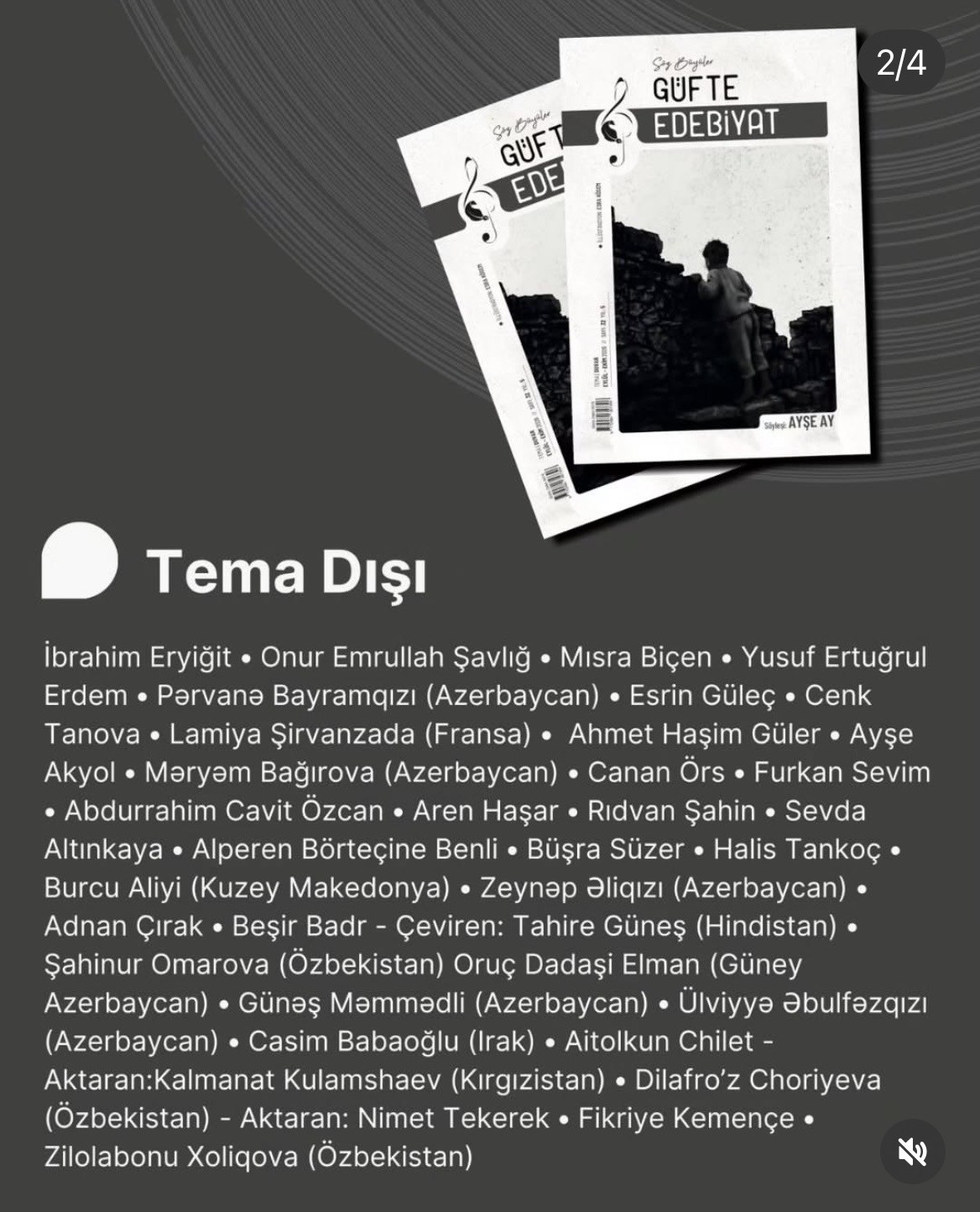 GÜFTE EDEBİYAT- Kalemin Özgürlüğü